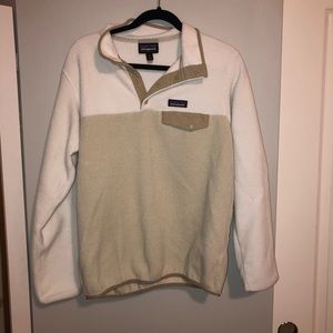 PATAGONIA 🏔 white/cream synchilla